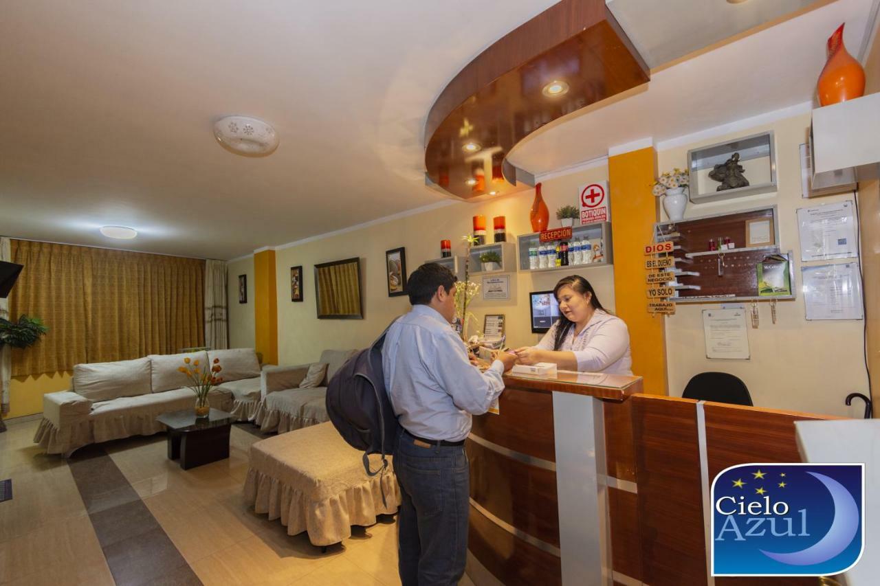 كاخاماركا Hotel Cielo Azul المظهر الخارجي الصورة