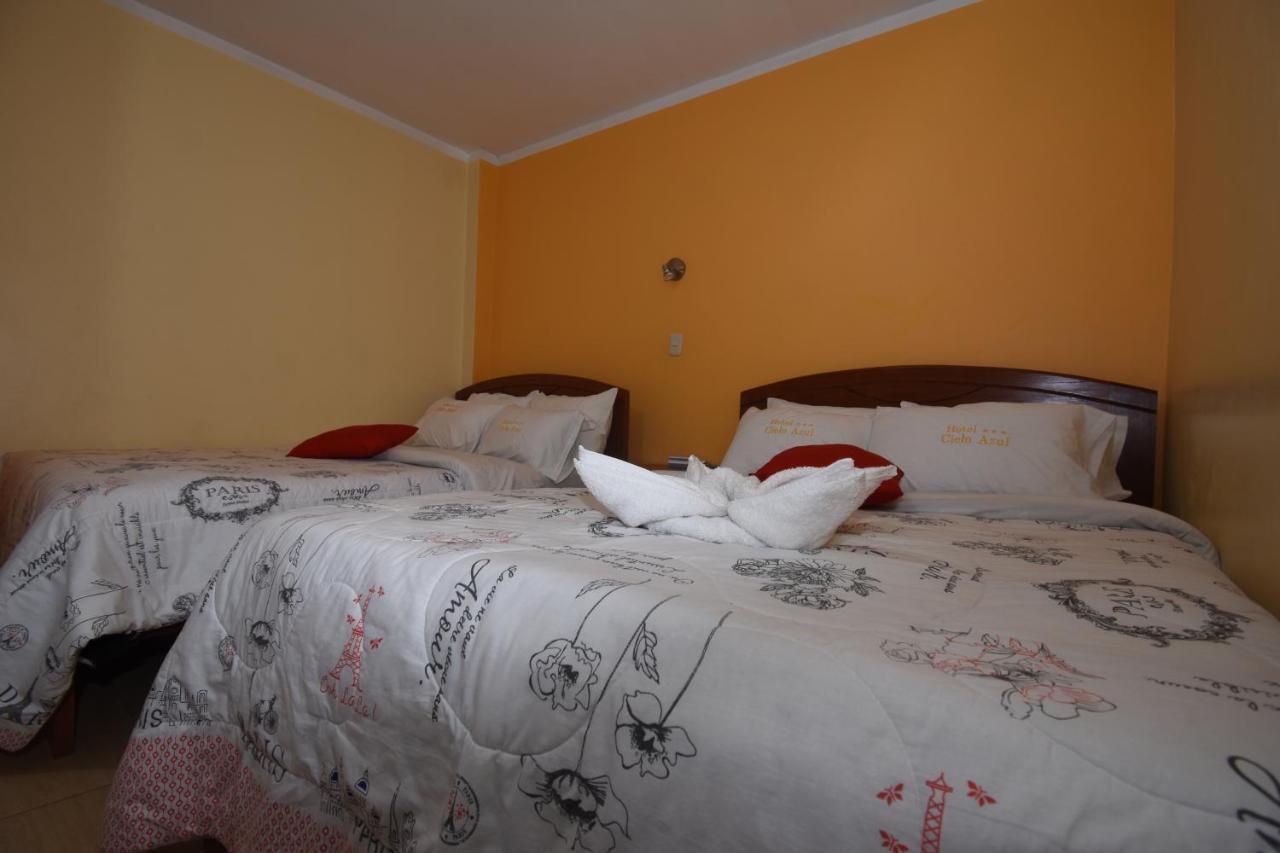 كاخاماركا Hotel Cielo Azul المظهر الخارجي الصورة